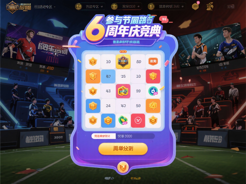 参与这次的六周年庆典竞猜非常简单。首先，玩家需要登