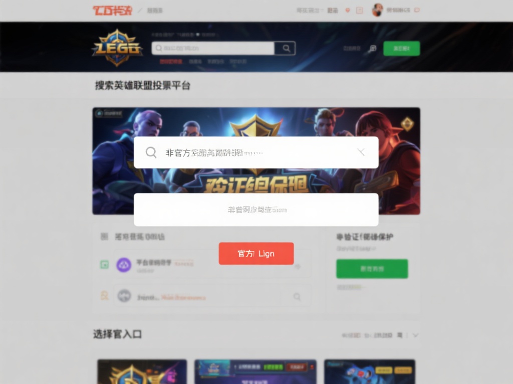 在搜索英雄联盟投注平台时，很多人可能会遇到一些非官